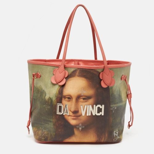 X Jeff Koons Coated Canvas Da Vinci Master's Neverfull MM - Louis Vuitton - Modalova