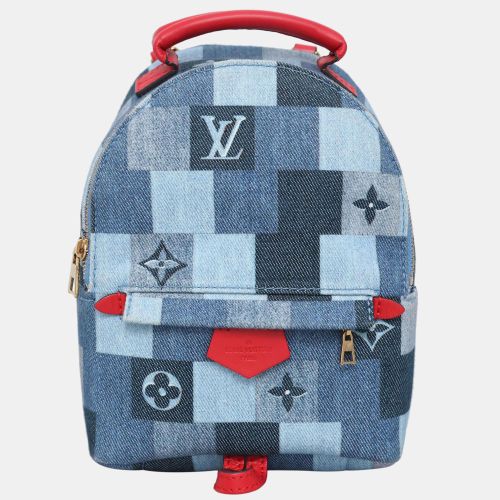 Louis Canvas Vuitton Monogram Denim Mini Palm Springs Backpack - Louis Vuitton - Modalova