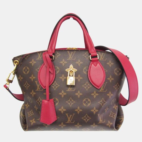 Monogram Flower Zipped Tote PM Shoulder Bag - Louis Vuitton - Modalova