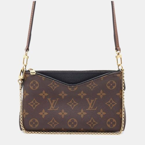 Noir/ Monogram Canvas Pallas Clutch - Louis Vuitton - Modalova