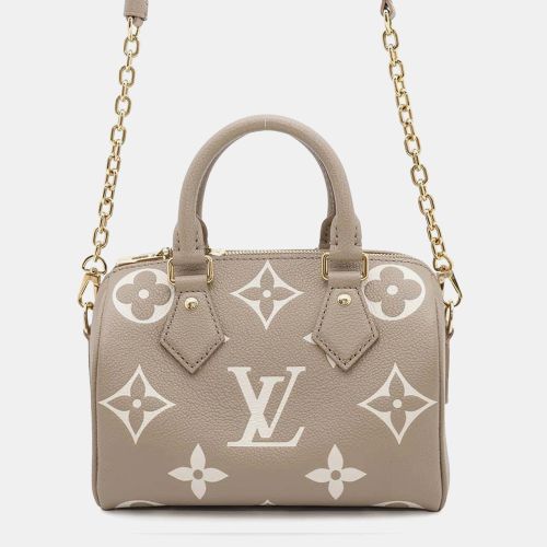 Tourterelle Claim Monogram Empreinte Leather Speedy Bandouliere 20 Bag - Louis Vuitton - Modalova