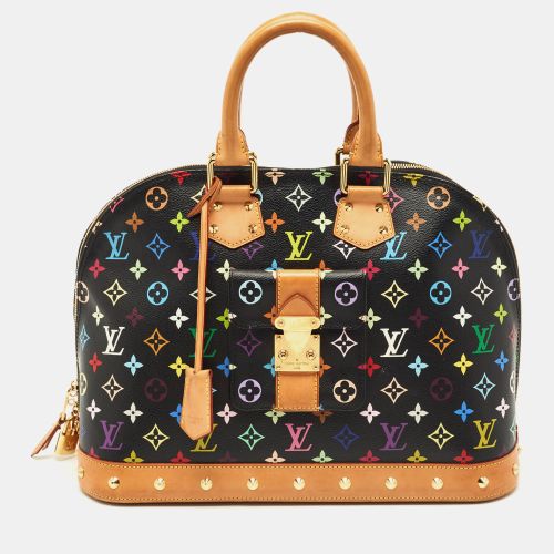 Black Monogram Canvas Alma GM Bag - Louis Vuitton - Modalova
