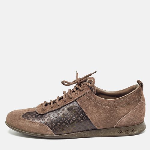 Canvas and Suede Low Top Sneakers Size 38 - Louis Vuitton - Modalova