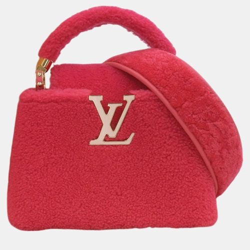 Shearling Mini Capucines Top Handle Bags - Louis Vuitton - Modalova