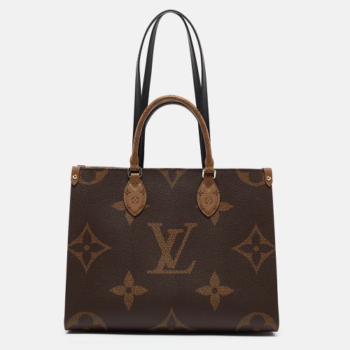 Reverse Monogram Giant Canvas Onthego MM Bag - Louis Vuitton - Modalova