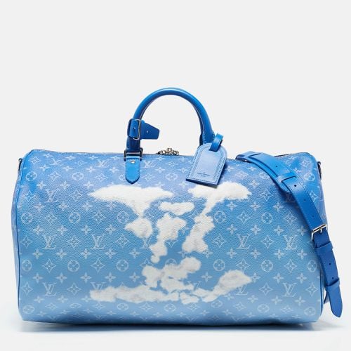 Clouds Monogram Canvas Keepall Bandouliere 50 Bag - Louis Vuitton - Modalova