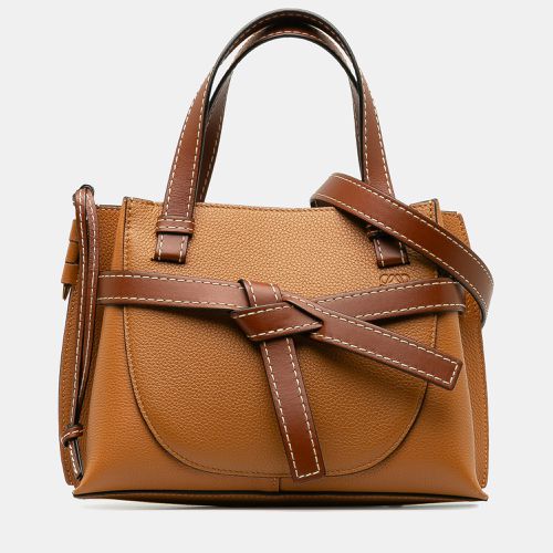 Leather Mini Gate Top Handle Satchel - Loewe - Modalova