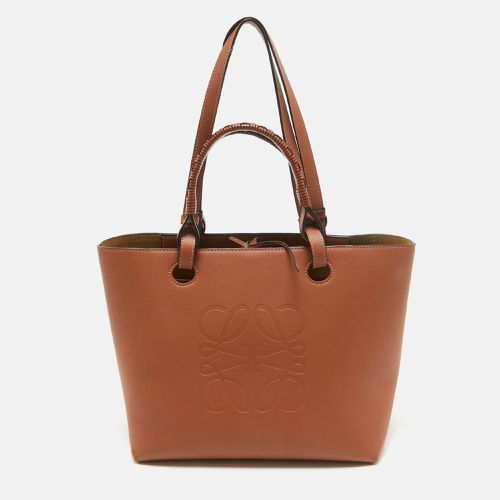 Leather Small Anagram Tote - Loewe - Modalova