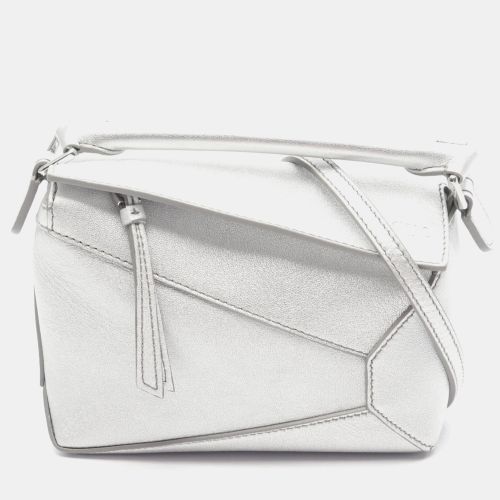Puzzle Bag Mini Handbag Leather - Loewe - Modalova