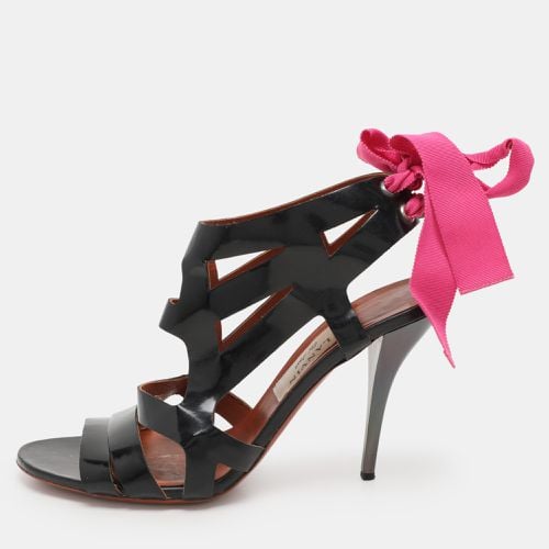 Patent Leather Strappy Sandals Size 40 - Lanvin - Modalova