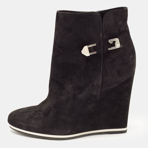 Suede Wedge Ankle Boots Size 40 - Le Silla - Modalova