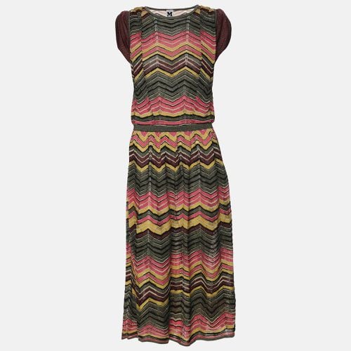 Knit Fabric Midi Dress M - M Missoni - Modalova