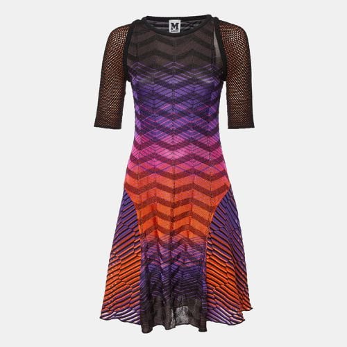 Pattered Jersey Midi Dress M - M Missoni - Modalova