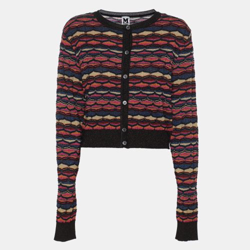 Striped Lurex Knit Cardigan L - M Missoni - Modalova