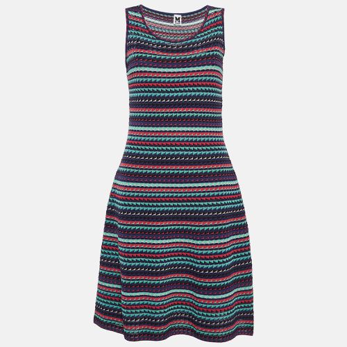 Patterned Knit Sleeveless Midi Dress M - M Missoni - Modalova