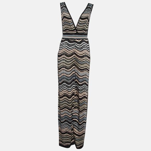 Patterned Lurex Knit Sleeveless Jumpsuit M - M Missoni - Modalova