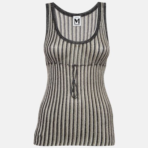 Stripe Patterned Lurex Knit Tank Top S - M Missoni - Modalova