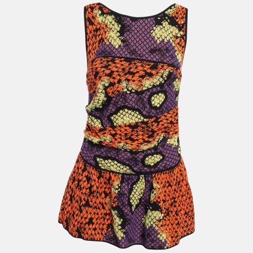 Patterned Knit Sleeveless Tunic M - M Missoni - Modalova