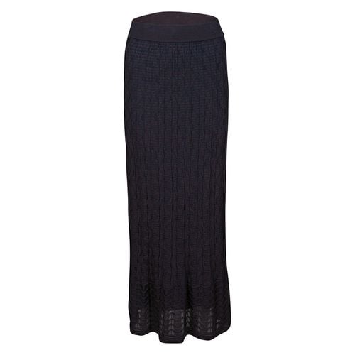 Patterned Knit Maxi Skirt M - M Missoni - Modalova