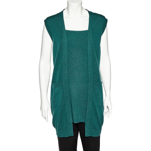 Merino Wool & Angora Knit Sleeveless Sweater M - M Missoni - Modalova