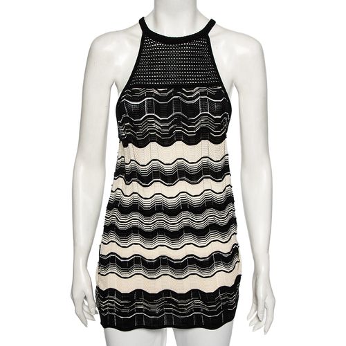 Monochrome Knit Sleeveless Top S - M Missoni - Modalova