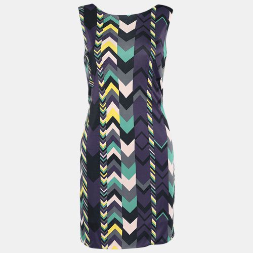 Printed Jersey Sleeveless Midi Dress M - M Missoni - Modalova