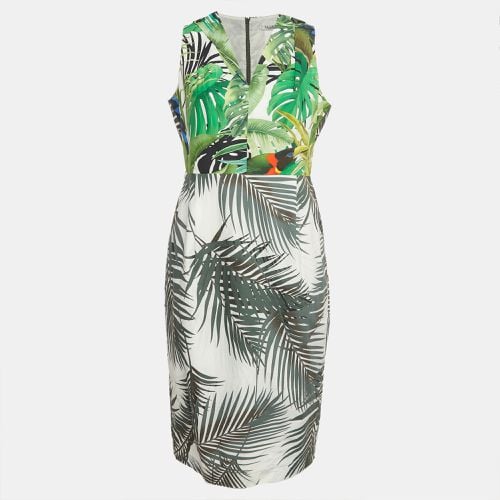 Tropical Print Cotton Midi Dress L - Max Mara - Modalova