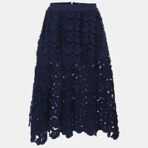 Fabric Floral Lace Midi Skirt S - Maje - Modalova