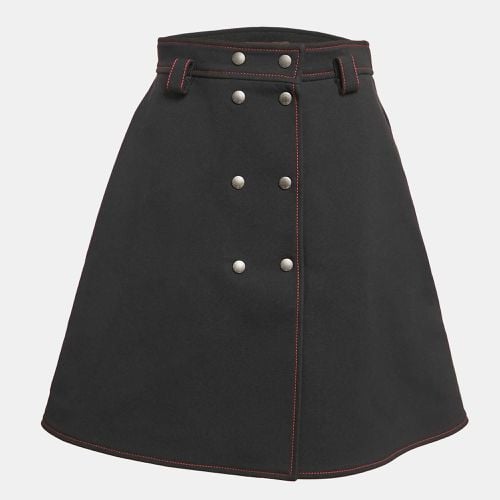 Louis Vuitton Crepe Buttoned Mini Skirt M - Maje - Modalova