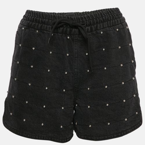 Studded Denim Shorts M Waist 27" - Maje - Modalova