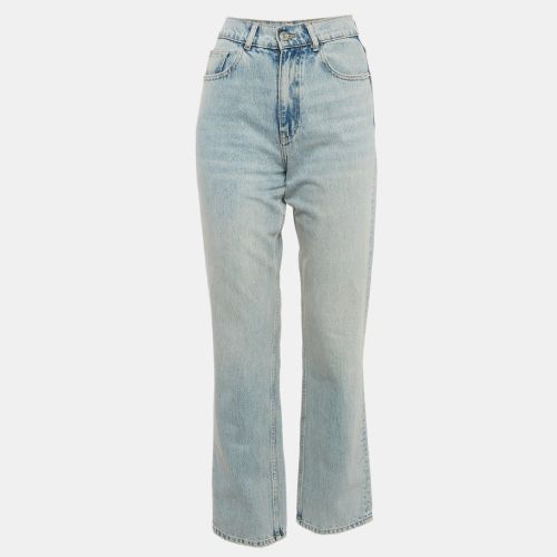 Denim Straight Leg Jeans Waist 27" - Maje - Modalova