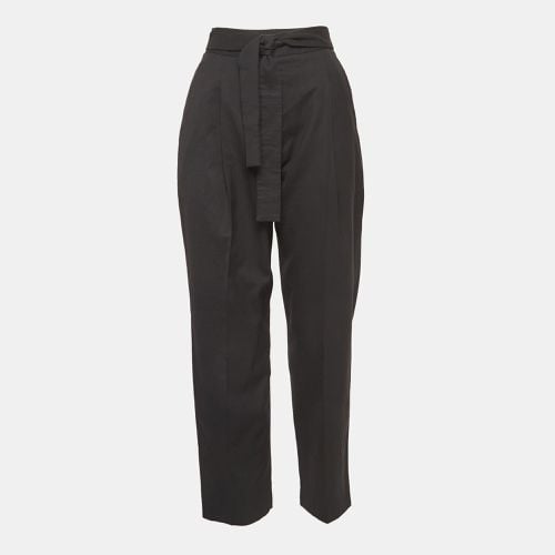 Gabardine Belted Formal Trousers S - Maje - Modalova