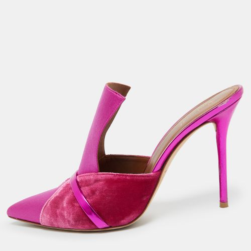 Satin and Velvet Danielle Mules Size 40.5 - Malone Souliers - Modalova