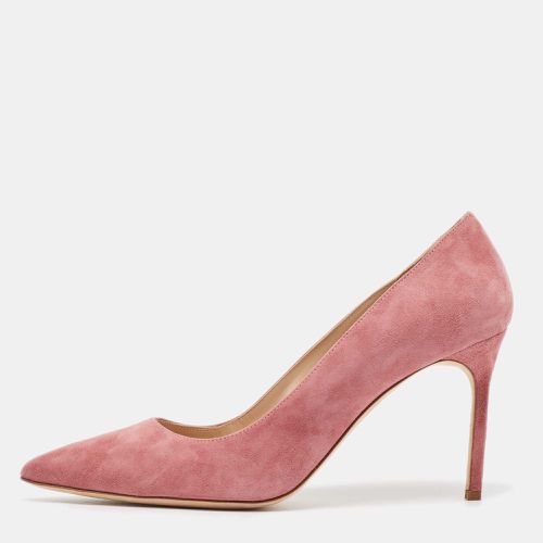 Suede BB Pumps Size 41 - Manolo Blahnik - Modalova