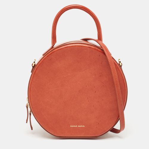 Leather Circle Crossbody Bag - Mansur Gavriel - Modalova