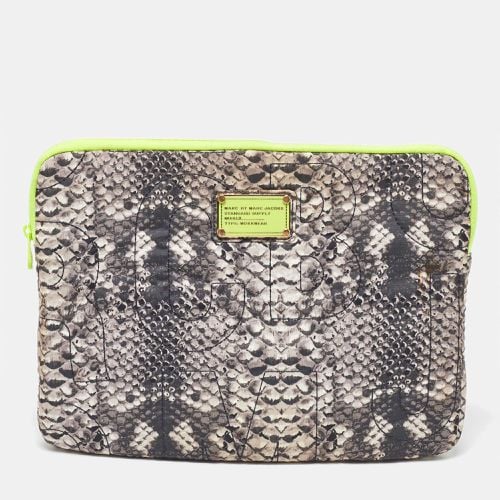 Nylon Snakeskin Printed Laptop Case - Marc by Marc Jacobs - Modalova