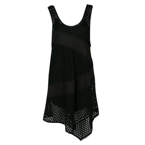 Eyelet Jersey Asymmetric Sleeveless Yuki Dress S - Marc by Marc Jacobs - Modalova