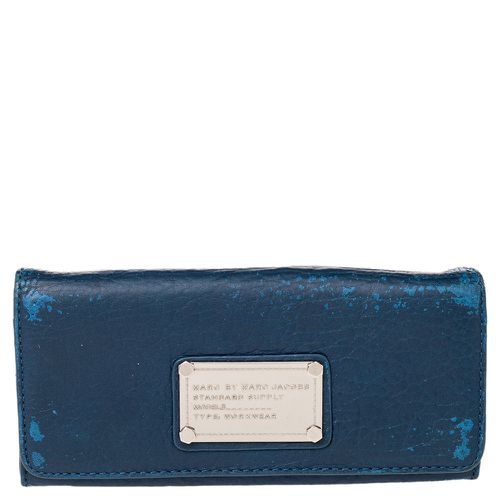 Leather Flat Wallet - Marc by Marc Jacobs - Modalova