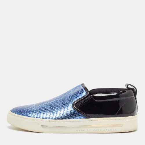 Patent Leather and Python Embossed Leather Broome Sneakers Size 36 - Marc by Marc Jacobs - Modalova