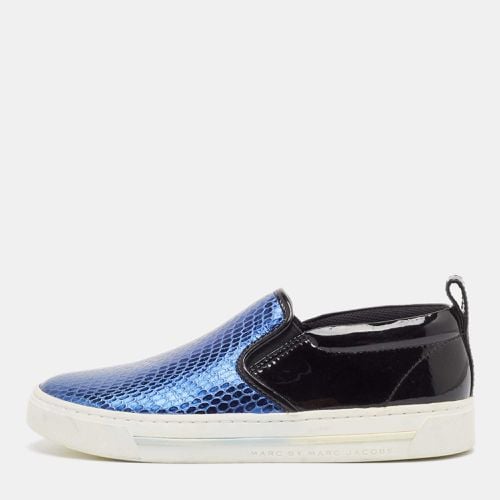 Patent Leather and Python Embossed Leather Broome Sneakers Size 36 - Marc by Marc Jacobs - Modalova