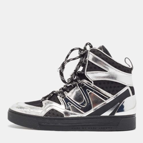 Leather Mesh High Top Sneakers Size 36 - Marc by Marc Jacobs - Modalova