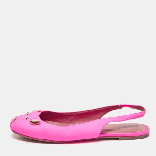 Leather Mouse Slingback Flats Size 37 - Marc by Marc Jacobs - Modalova