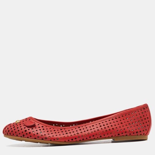 Laser Cut Out Leather Ballet Flats Size 39 - Marc by Marc Jacobs - Modalova