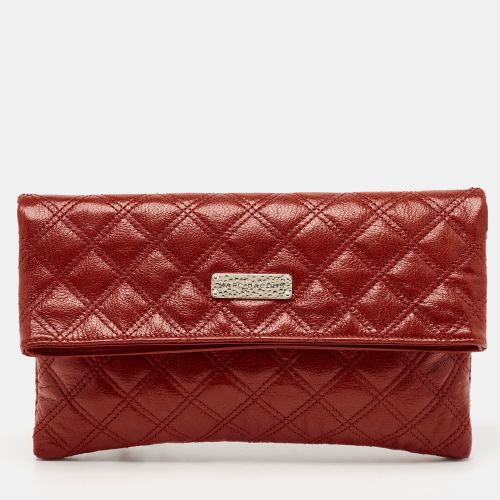 Quilted Leather Large Eugenie Clutch - Marc Jacobs - Modalova