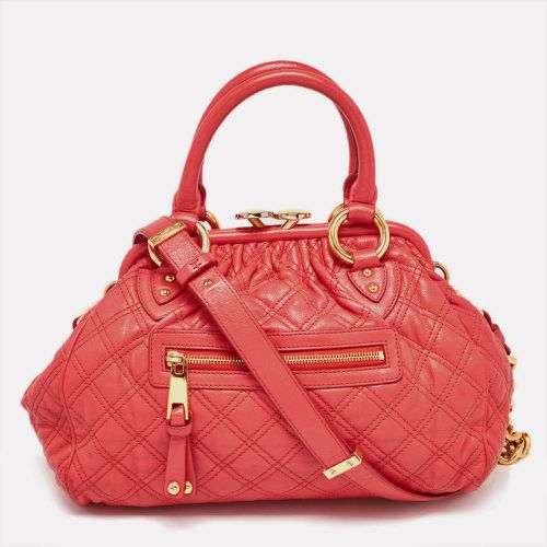 Quilted Leather Stam Shoulder Bag - Marc Jacobs - Modalova