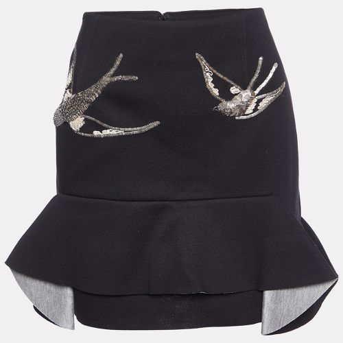 Birds Embellished Neoprene Mini Skirt M - Marni - Modalova