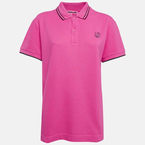 Cotton Pique Polo T-Shirt L - McQ by Alexander McQueen - Modalova