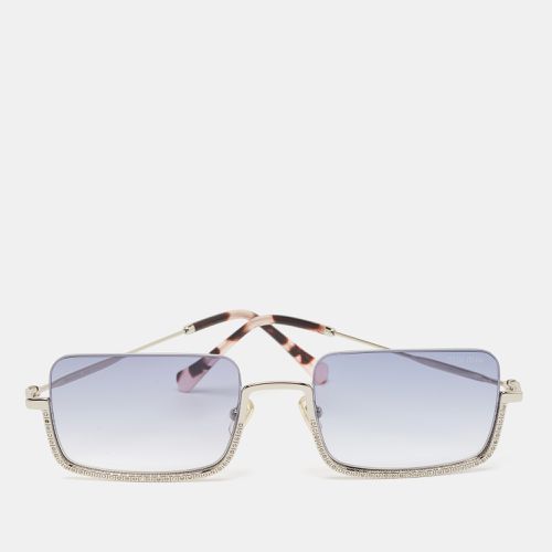 Gradient SMU 70 U Crystals Square Frame Sunglasses - Miu Miu - Modalova