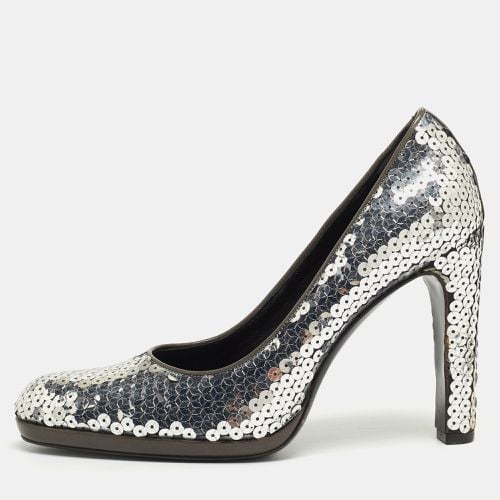 Sequin Round Toe Pumps Size 37 - Miu Miu - Modalova