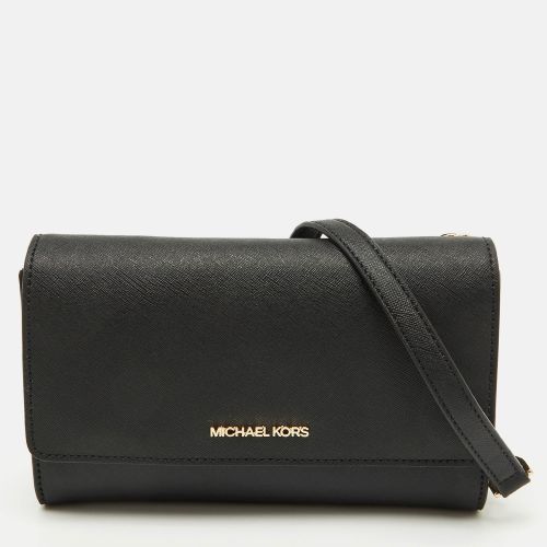 Leather Jet Set Flap Crossbody Bag - Michael Kors - Modalova